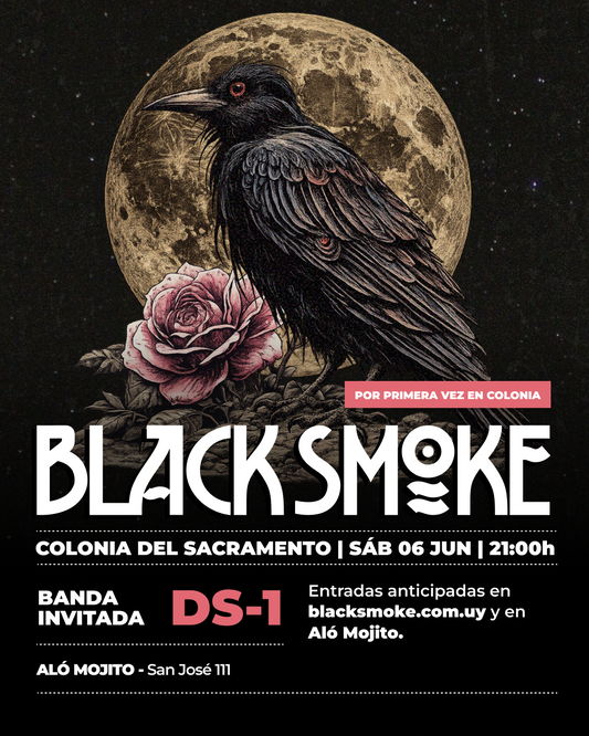 Entrada Física | Black Smoke en Aló Mojito